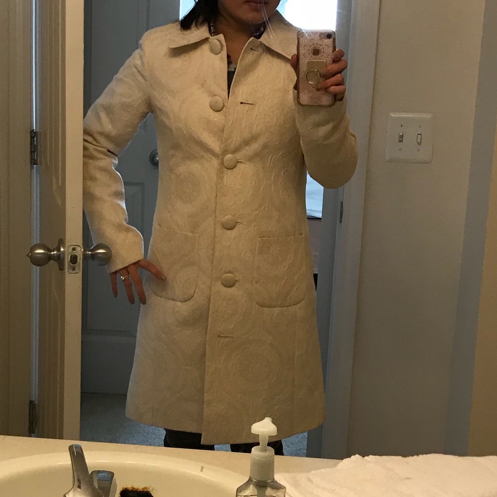 White peacoat